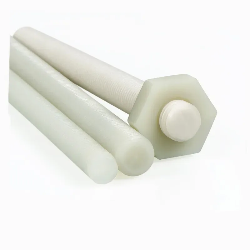TEBAK G10 Trapezoidal High Temperature Resistant Nylon Screw Insulated Plastic Bolt Extreme Environments Leadscrew Applications view 3