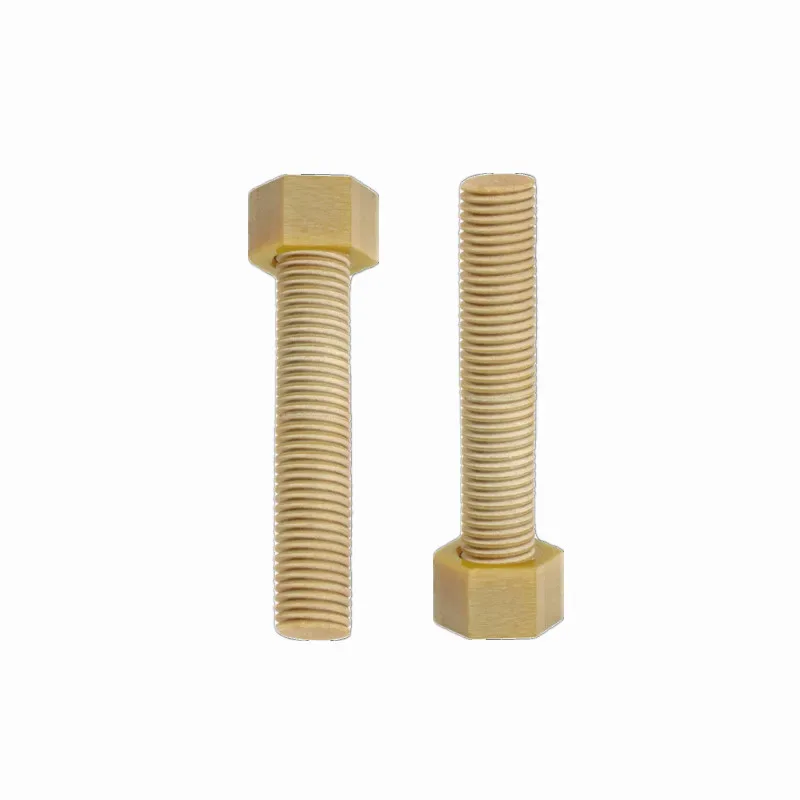 TEBAK High Strength 3240 Epoxy Insulated Bolt External Hexagonal Screw Rod for Leadscrew Applications view 3