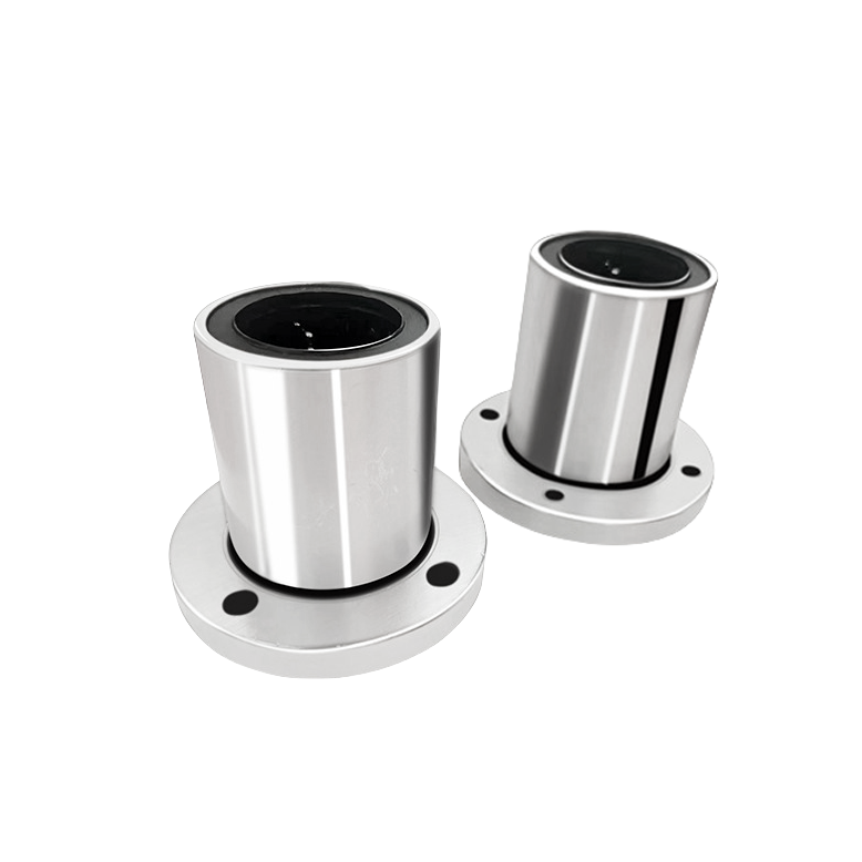 TEBAK Round Flange Linear Motion Bearing LMF6 8 12 13 25 40 60UU Series Sliding Linear Bearing Linear Guides view 3