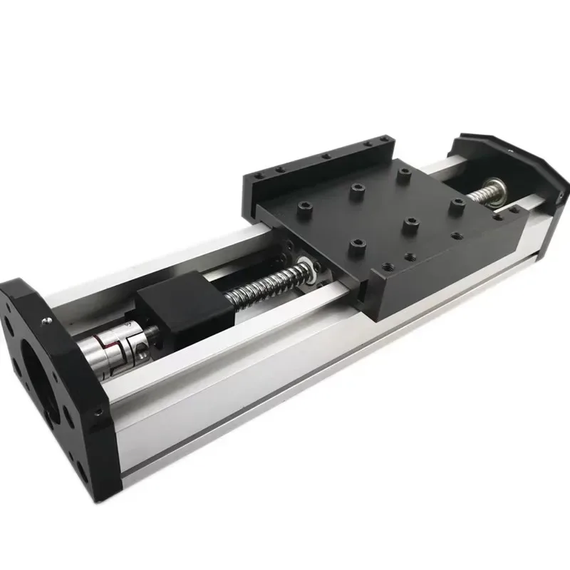 TEBAK GF80 Sealed Dustproof Ball Screw Linear Guide Rail Sliding Table Module Generic Fitting view 2
