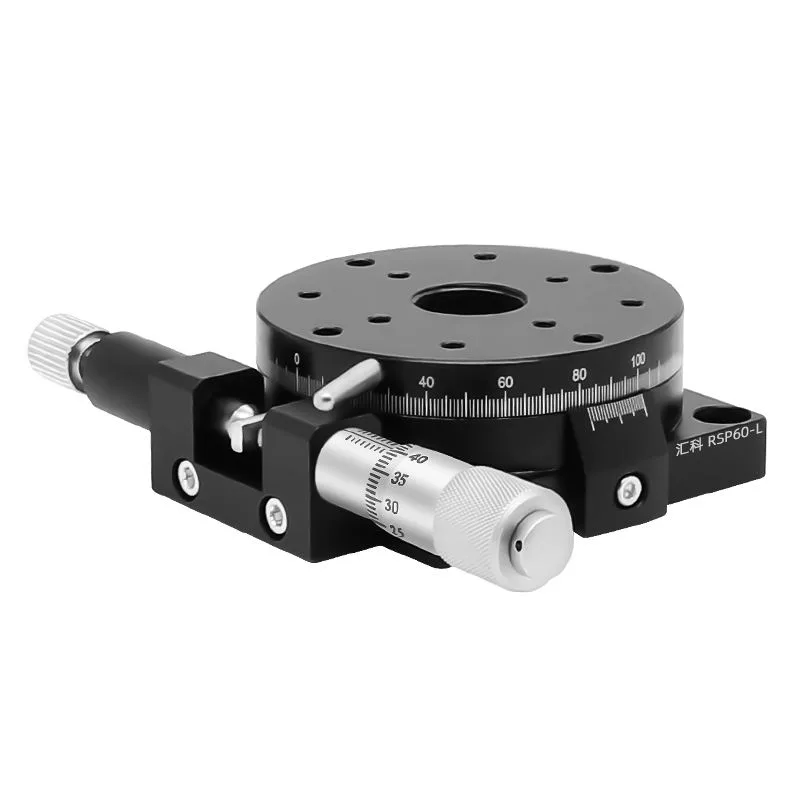 TEBAK R-axis Slide Table Manual Rotary Fine-tuning Optical RSP406090100 High-precision Angle Indexing Experiment High Loads view 5