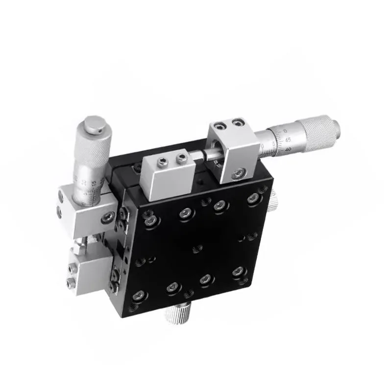 TEBAK XY Axis Two-dimensional Fine Adjustment Manual Displacement Sliding Table LY Series New Bearing Optical Linear Guides