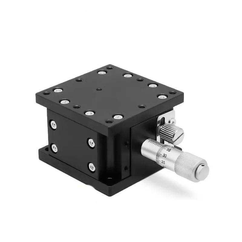 TEBAK Z-axis Sliding Table Micro-Adjustable Horizontal Lifting Optical Experiment Mobile Sliding Table Replacement view 2