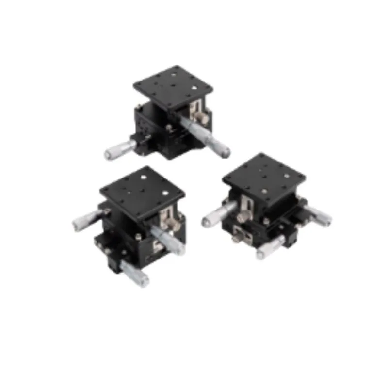 TEBAK XYZ Axis Slide Table Three-Dimensional Manual Displacement Fine-Tuning Lifting Platform Experimental Platform LD40/60/80/90/125" view 2