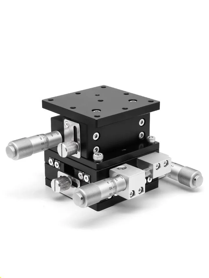 TEBAK XZ-axis Displacement Stage Manual Movement Precision Fine-tuning Elevator Optical Slide LE40/60/80/90/125 view 4