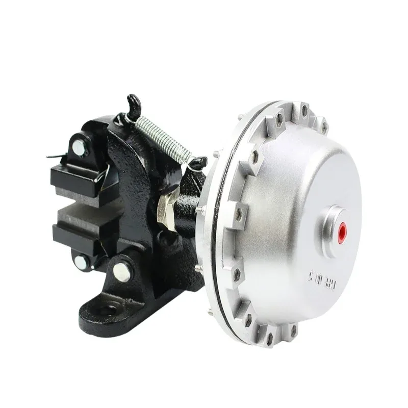 TEBAK DBG-104 Pneumatic Disc Brake Vertical Air-Compressed Vent Brake with Gearbox and Bearing Core Components view 4