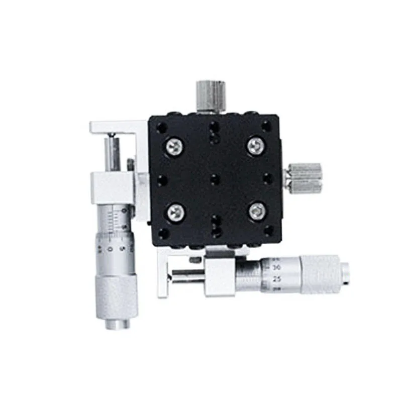 TEBAK XY Axis Two-dimensional Fine Adjustment Manual Displacement Sliding Table LY Series New Bearing Optical Linear Guides view 4