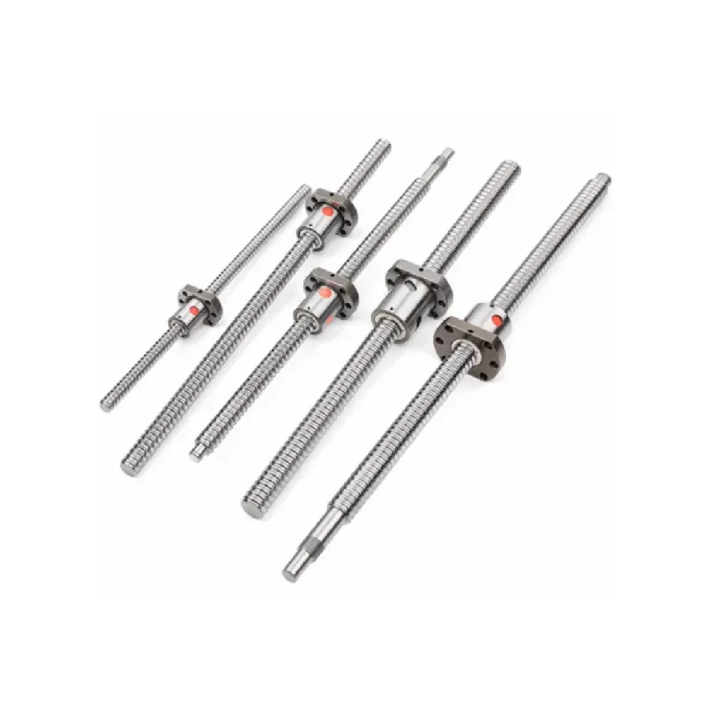 TEBAK C7 Grade SFU2005 CNC Steel Ball Screw Set Including Bearing Nut and Fixed Seat view 5