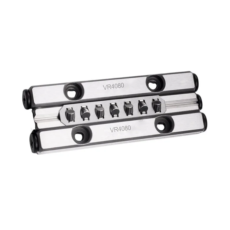 TEBAK Cross Roller Guide Rail VR4 Series Linear Motion Sliding Bearing VR4080 VR4-200*19Z Sliding Rail