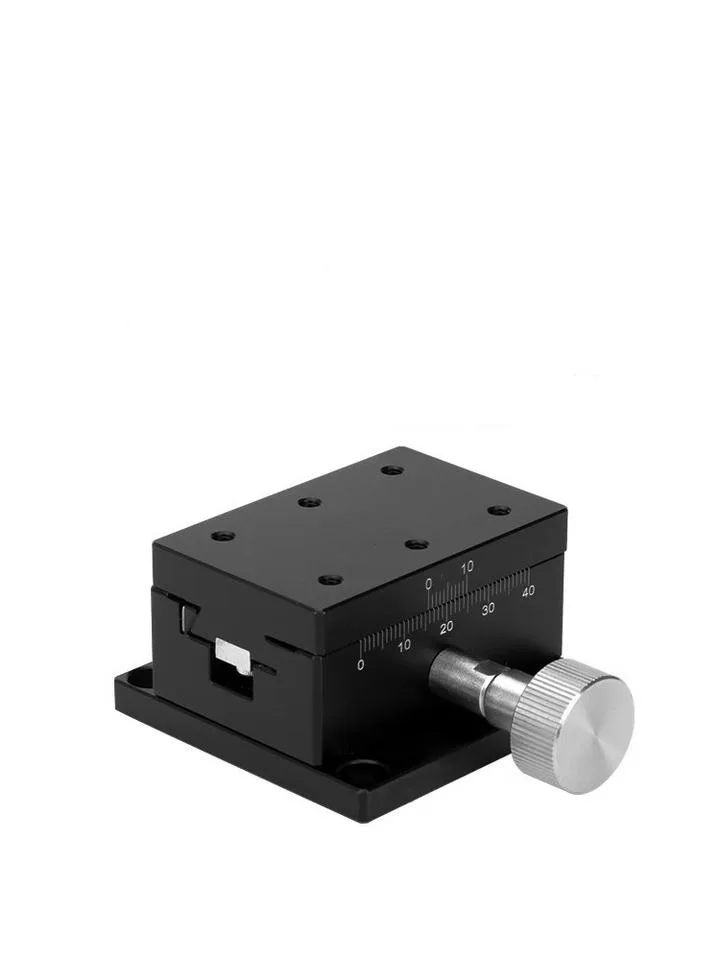 TEBAK X-axis Z-axis Displacement Stage Long Travel Rack and Pinion Manual Fine Adjustment Small Precision Dovetail Slide LWX25 view 3