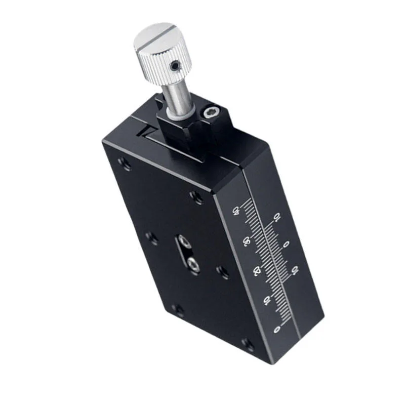TEBAK Precision LWXS4060 X-Axis Dovetail Groove Mobile Slide Table Manual Displacement Fine Adjustment Feed Optical Platform