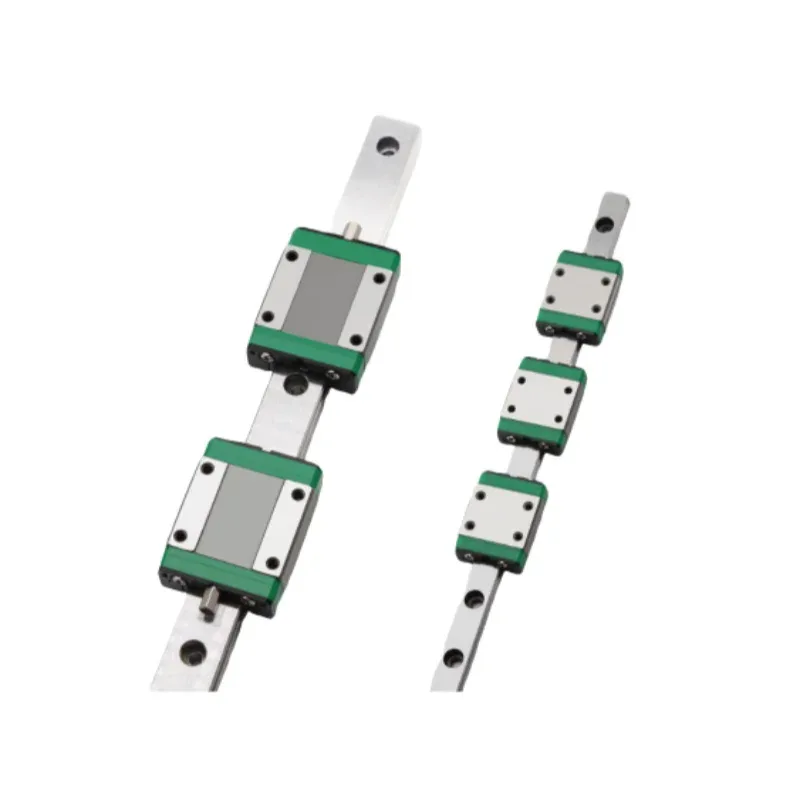 TEBAK Precision Domestic Heavy-Duty Linear Guide Rail Bearing Slider HGW HGH/15/20/25/30/35 Engraving Machine Bearing Steel view 5