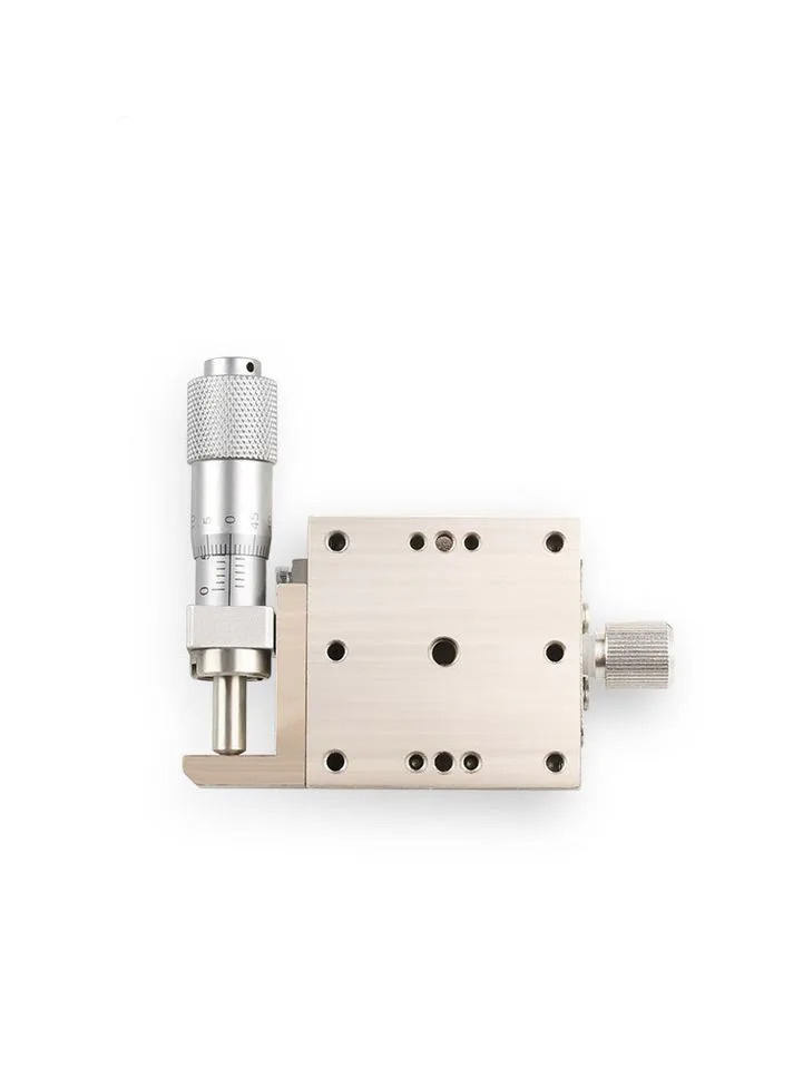 TEBAK LBY40/60/100 Manual Displacement Slide Precision Fine-Tuning Stainless Steel Moving Platform X Y Axes Model view 2