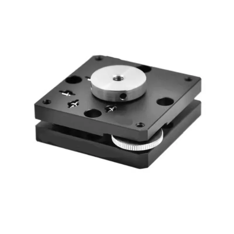TEBAK XY Axis Manual Two-dimensional Tilt Leveling Stage Precision Fine-tuning Pitch Threaded Rotary Optical Displacement Slide Stage view 4