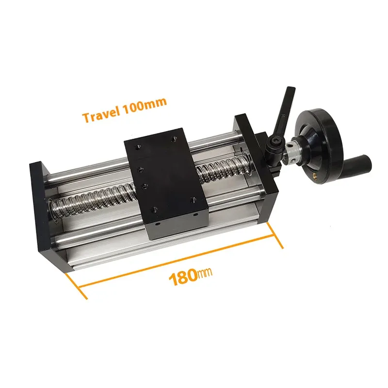 TEBAK Micro-Precision T-Shaped Screw Electric Cross Lifting Linear Guide Rail Module 28 Stepping Motor Small Sliding Table view 2