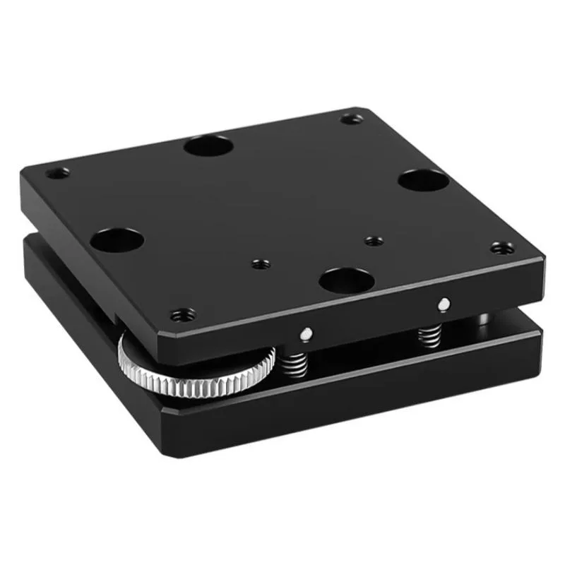 TEBAK XY Axis Manual Two-dimensional Tilt Leveling Stage Precision Fine-tuning Pitch Threaded Rotary Optical Displacement Slide Stage