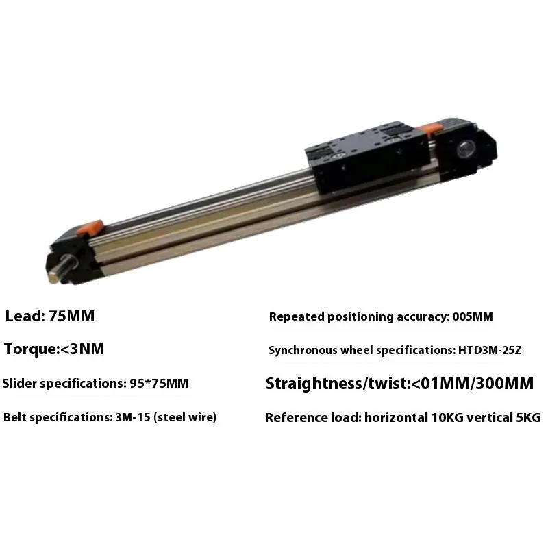 TEBAK XYZ High-Precision Three-Axis Gantry Linear Module Custom Length Slide Table Electric Cross-Synchronous Slider Bearing Core view 3