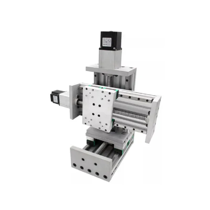 TEBAK CNC Linear Electric Guide Heavy Bench Drill Power Head Cross-Slide XY Ball Module New Bearing Block Motor Laser Generic Fitting view 3