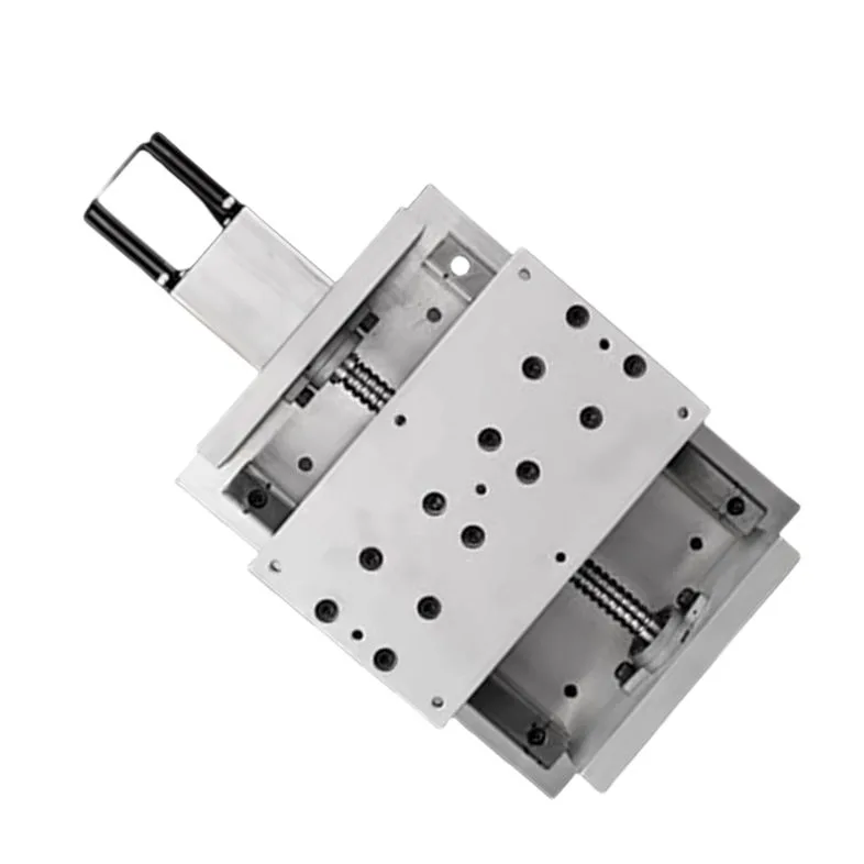 TEBAK Double Axis XY Automatic CNC Table Drill Cross Slide Micro Motor Bed Lifting Guide Reciprocating Heavy-duty Module view 5