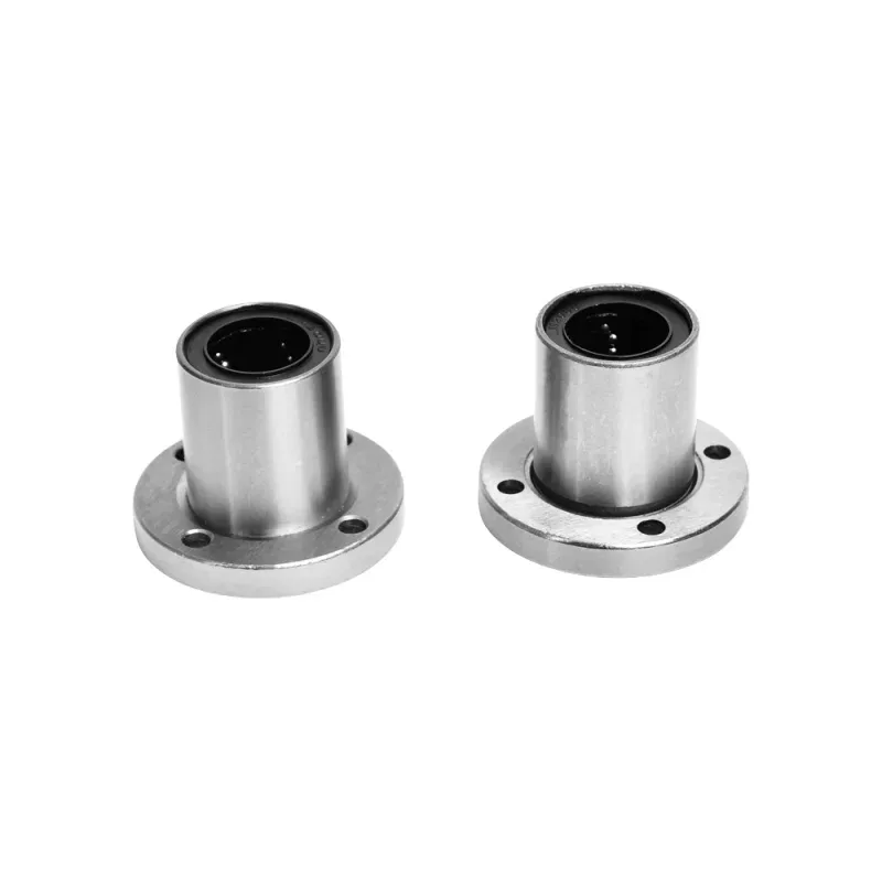 TEBAK Round Flange Linear Bearing Ball Sliding LMF6 8 10 12 13 16 20 25 30 40LUU Bearing Steel Universal Fittings view 4