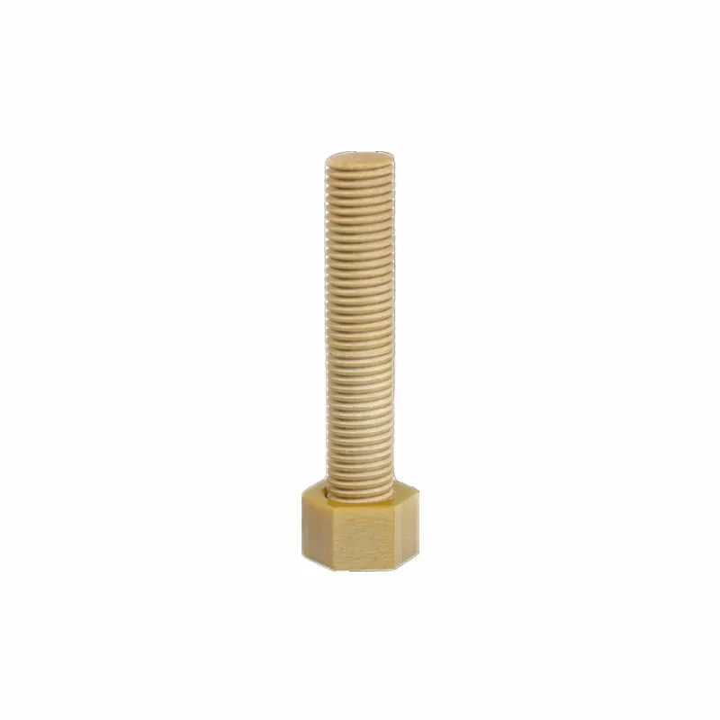 TEBAK High Strength 3240 Epoxy Insulated Bolt External Hexagonal Screw Rod for Leadscrew Applications view 2