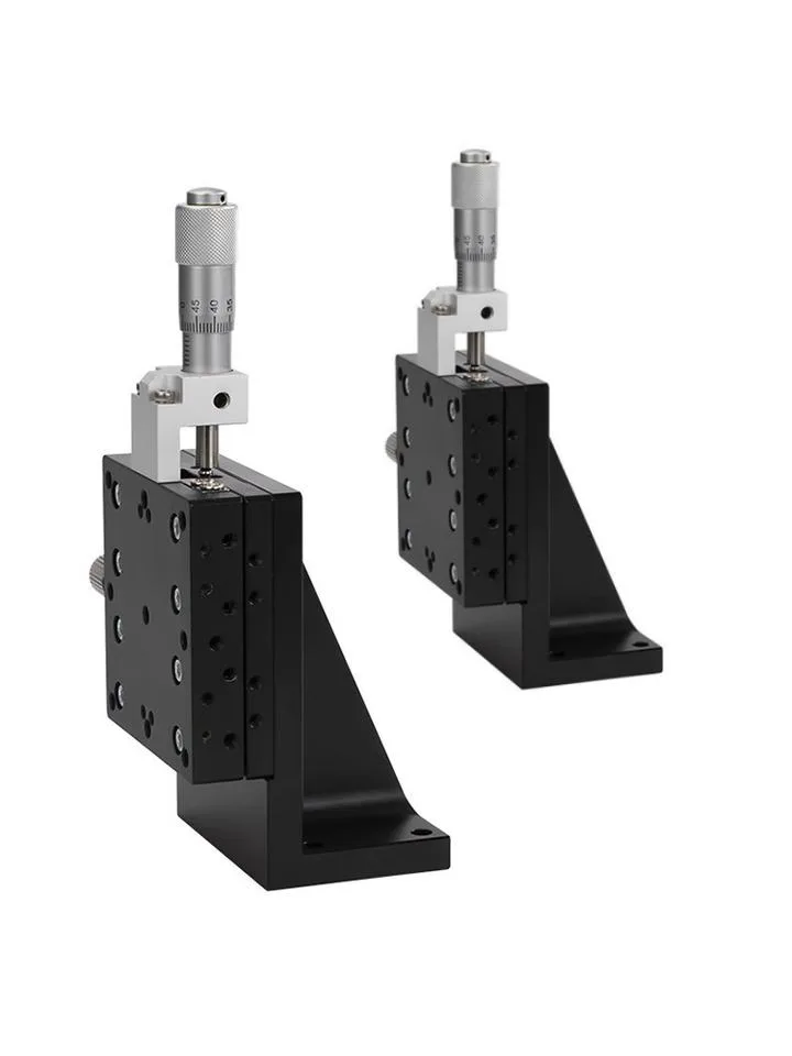 TEBAK XYZ Axis Moving Platform Three-axis Precision Displacement Fine-tuning Optical Lift Slide LDV40/50/60/80/90 view 2