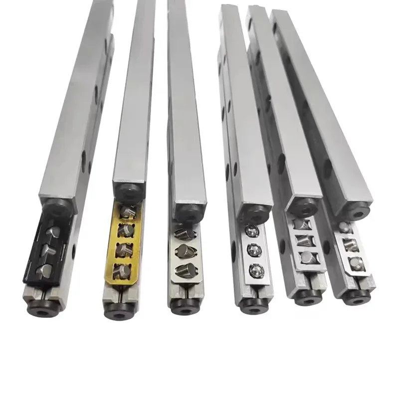 TEBAK VR6 Series Precision Cross Roller Guide Rail VR6-350x24Z VR6400 Linear Guide Rail Bearing Micro Guide Rail