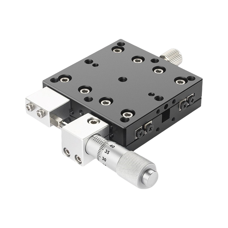 TEBAK X-Axis Manual Position Moving Platform LGX40 60-L C R One-Dimensional Optical Fine-Tuning Sliding Platform Stainless Steel