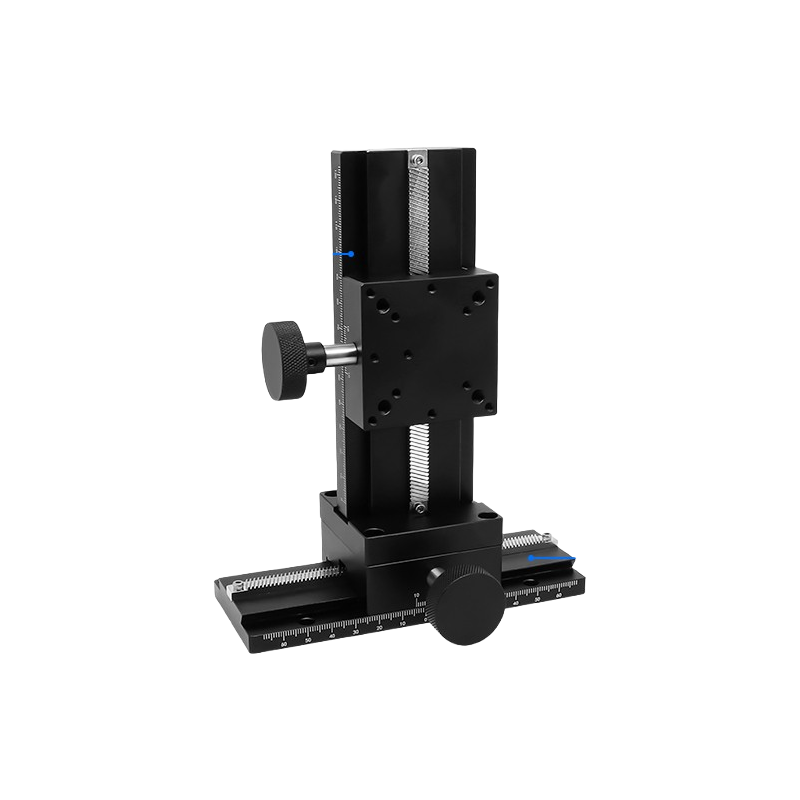 TEBAK EJS11 -L50 100 150 200 Manual Z-axis Lifting Platform Dovetail Rack Sliding Table Tool view 5
