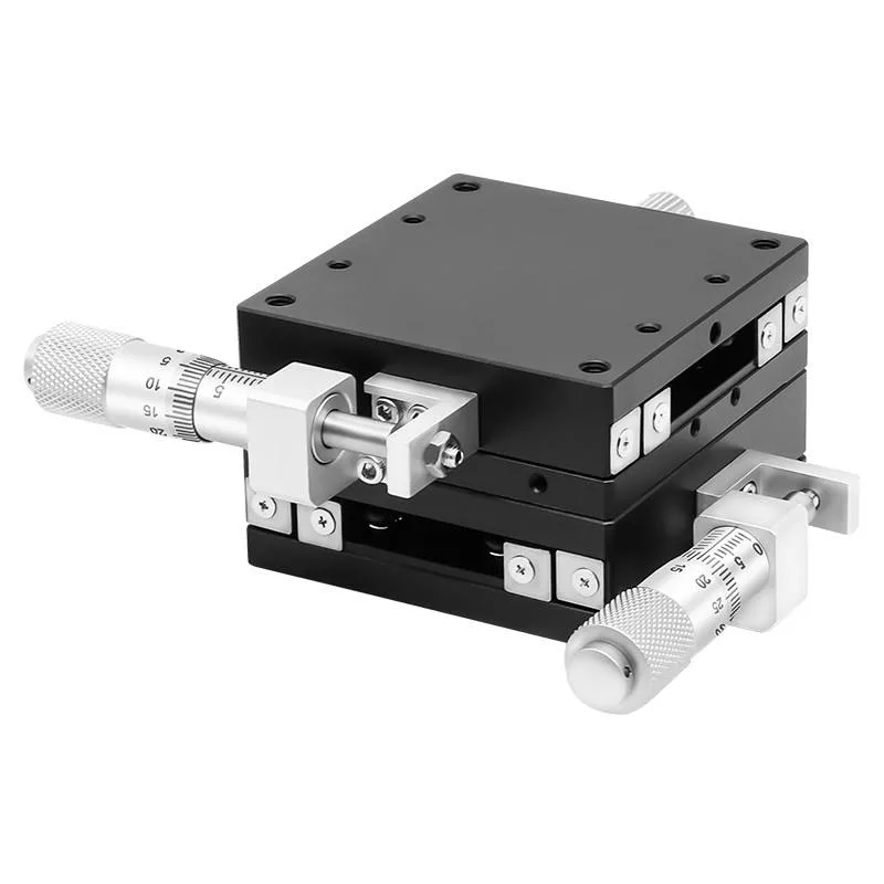 TEBAK Precision Manual Fine-Tuning Mobile Platform LGY60/40-L Steel Ball Optic Displacement Table Sliding Feature Hardware Product