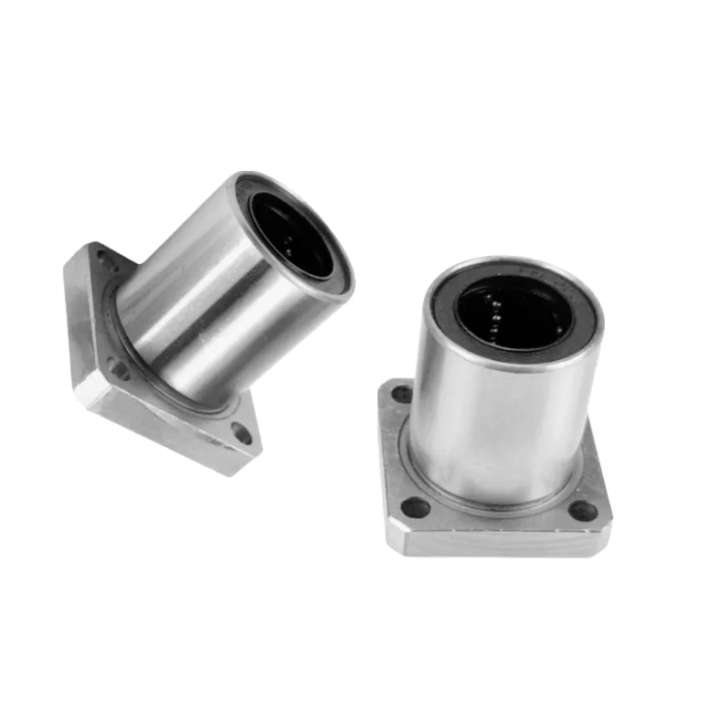 TEBAK Square Flange Linear Motion Bearing Model 272a 20 25 50UU Bearing Steel view 5