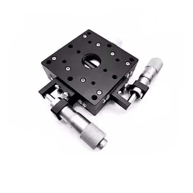 TEBAK Precise Alignment Laboratory Platform LX60 LGX60 Manual X-Axis Slide Optical Fine Adjustment 1 Silk view 2