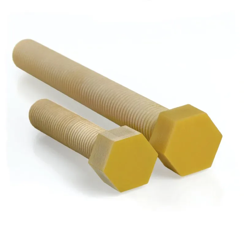 TEBAK High Strength 3240 Epoxy Insulated Bolt External Hexagonal Screw Rod for Leadscrew Applications view 4