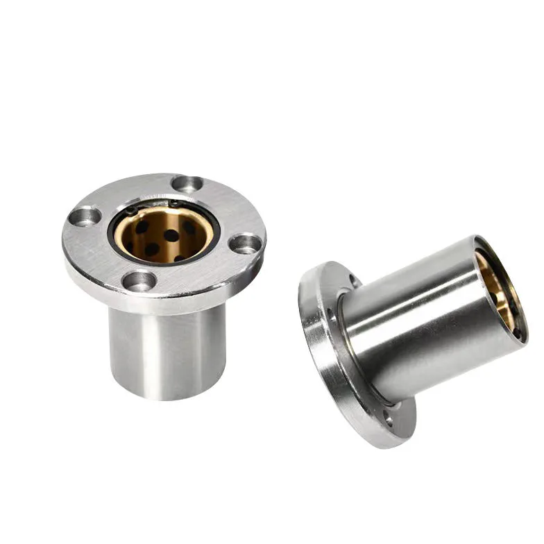 TEBAK Circular Flange Linear Sliding Bearing Steel Sleeve LMF16-40UU Series Motor view 5