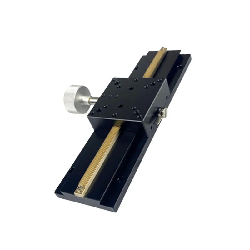 TEBAK High Precision LWX60-L Long Stroke Dovetail Sliding Table Manual Fine-Tuning Module with Core Bearing Components view 2