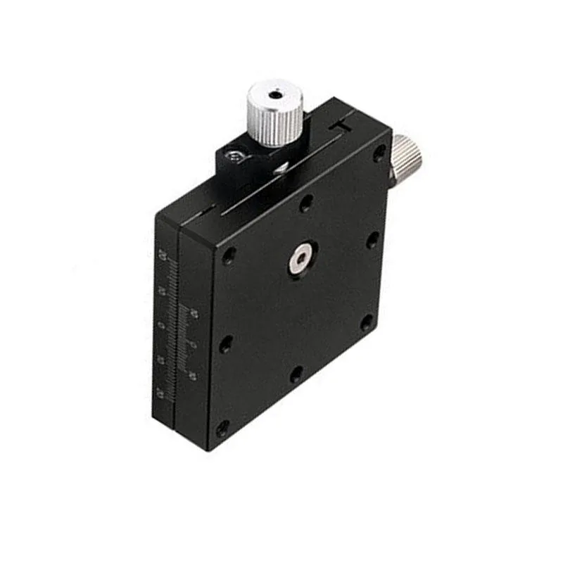 TEBAK XYZ Axis Model Alloy Optical Lifting Platform Dovetail Groove Manual Fine Adjustment Slide Table Screw view 2