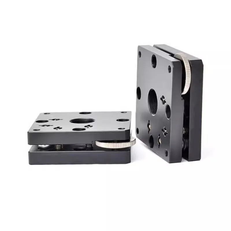 TEBAK XY Axis Manual Two-dimensional Tilt Leveling Stage Precision Fine-tuning Pitch Threaded Rotary Optical Displacement Slide Stage view 3
