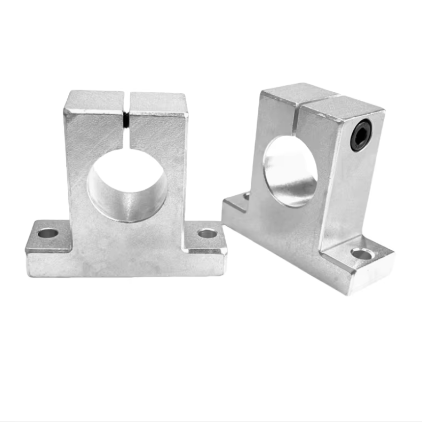 TEBAK Vertical Bearing Seat Aluminum Alloy Vertical Support Fixed Seat Optical Axis SK 25 30 35 Bearing Housing view 4