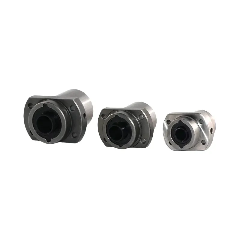 TEBAK 2020 SFE 1632 2020 2525 3264 4040 5050 Large Left-Handed Lead Ball Screw for CNC Steel Material C7 Bearing Screw Nut Ball Nut view 4