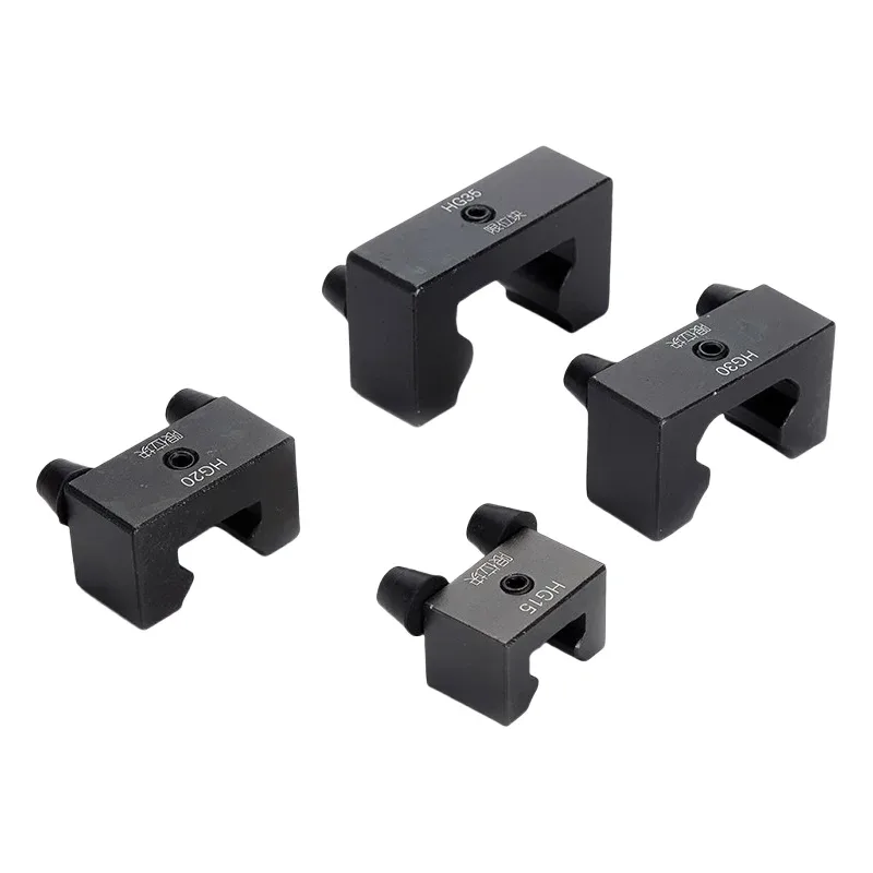 TEBAK CNC Applicable Linear Guide Rail Limiter Slider with Fastening Buffer Anti-Collision Block Rail Limiter Bearing view 3