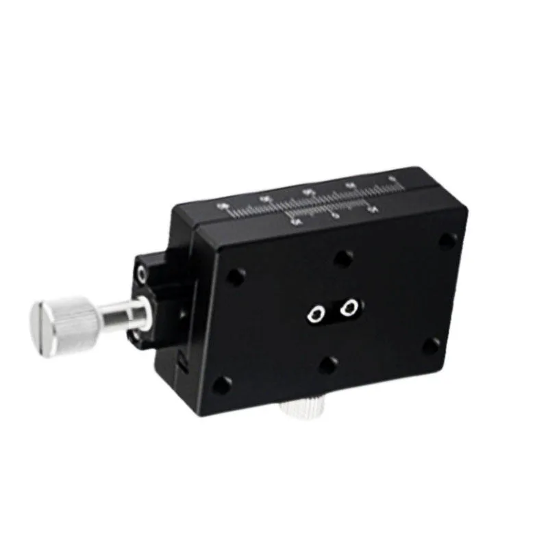 TEBAK Precision LWXS4060 X-Axis Dovetail Groove Mobile Slide Table Manual Displacement Fine Adjustment Feed Optical Platform view 3