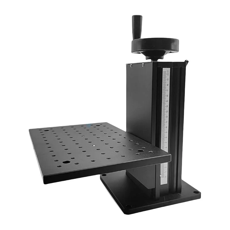 TEBAK Ranually LZ-axis Lifting Platform Motorized Large Optical Experimental Workbench Column T-screw Vision Camera Displacement Stage view 5
