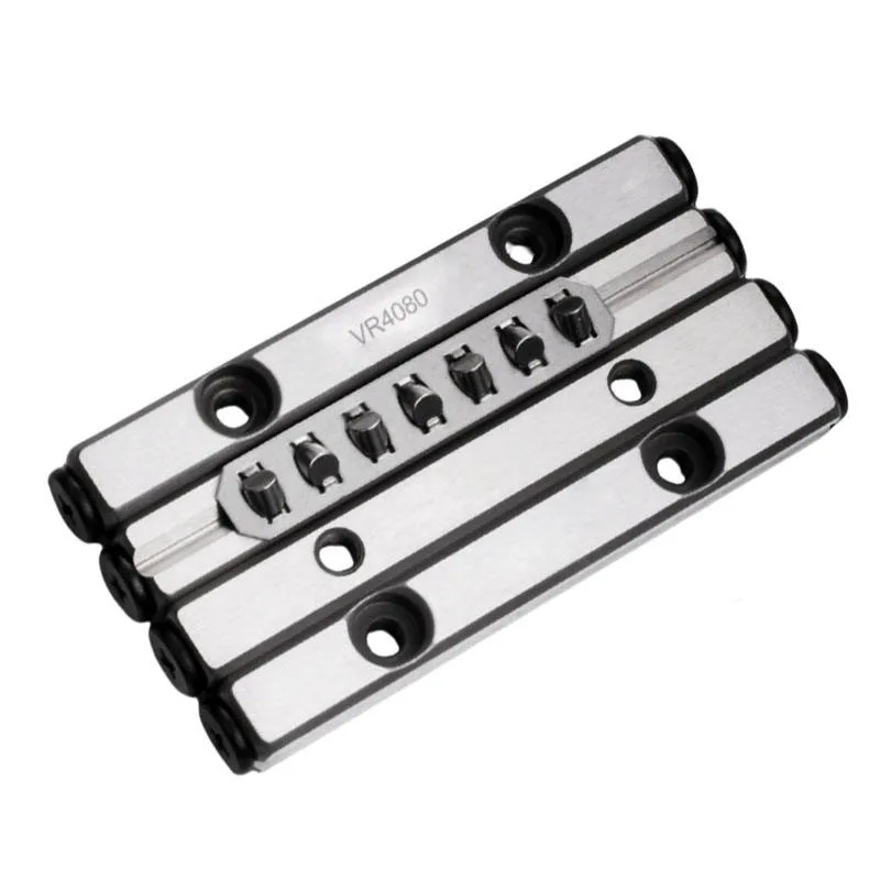 TEBAK VR4200 Series Cross Roller Bearing Guide Rail Model 204a 4080 4200 Linear Sliding Bearing (Bearing Steel)