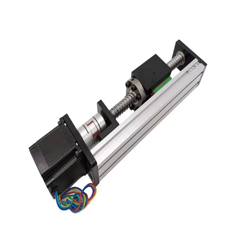 TEBAK GX40 Ball Screw Linear Sliding Table Module Reciprocating Machine Movement 57 Stepping Motors for Assembled Generic Fitting