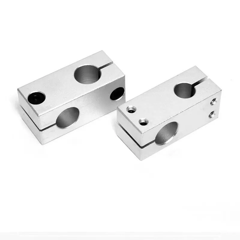 TEBAK Cross-type Optical Axis Clamping Connector with Aluminum Vertical Fixing Clamp and Locking Seat Same Diameter 10*10MM Outer 16mm view 3