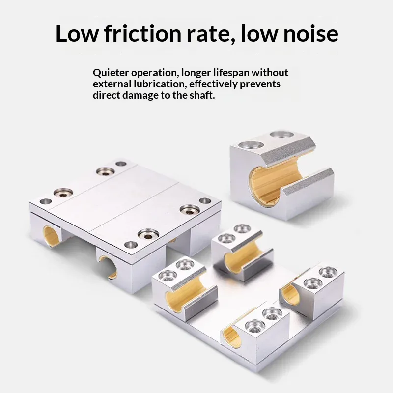TEBAK Maintenance-free Linear Double-Track Slider WS-16-20 Double-Axis Table Module WJ200UM Aluminum-Plastic Slide Rail view 2