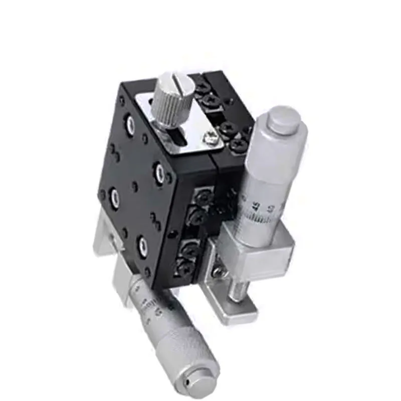TEBAK XY Axis Two-dimensional Fine Adjustment Manual Displacement Sliding Table LY Series New Bearing Optical Linear Guides view 2