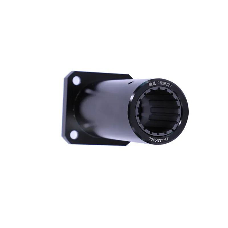 TEBAK Square Flanged Aluminum Housing Plastic Linear Bearing Engineering Plastic Fixed Seat Sliding Bushing FJUM J1-LMF LMK