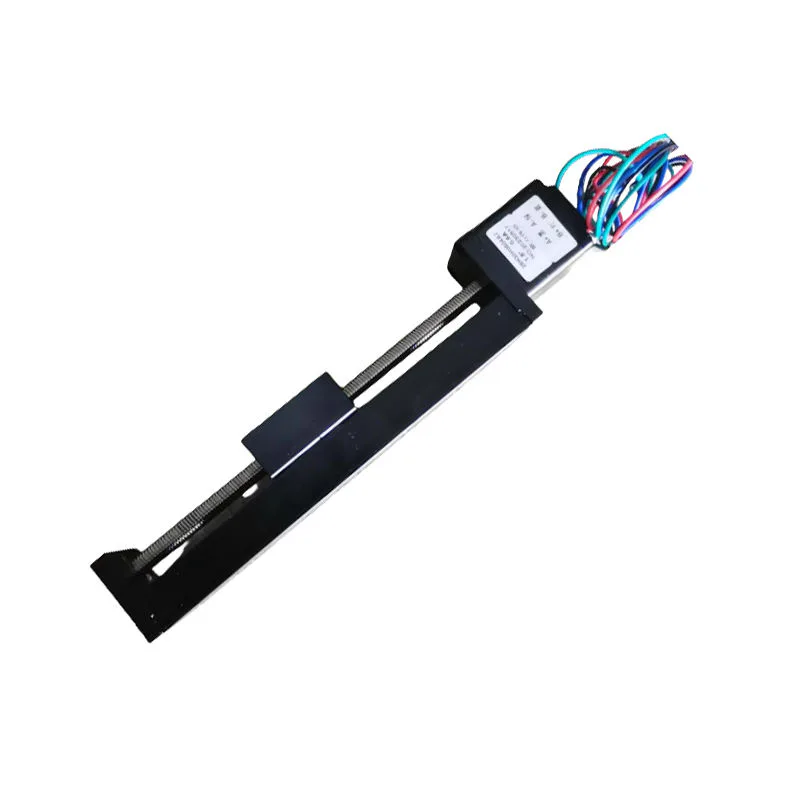 TEBAK Precision 28 Micro Screw Slide Table Linear Stepper Motor Guide Rail Slide Table T-shaped Screw Electric Slide Rail Module view 3