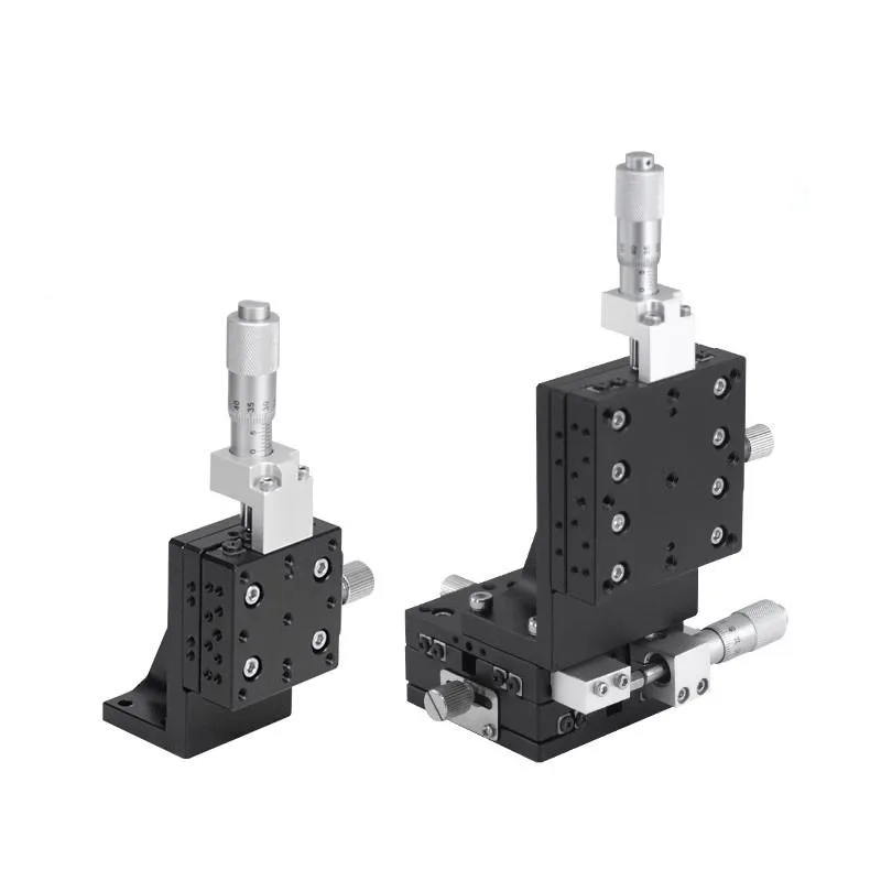 TEBAK XYZ Axis Slide Table Micro-Adjustment Optical Experimental Stage Precision Vertical Lift Three-Dimensional view 4